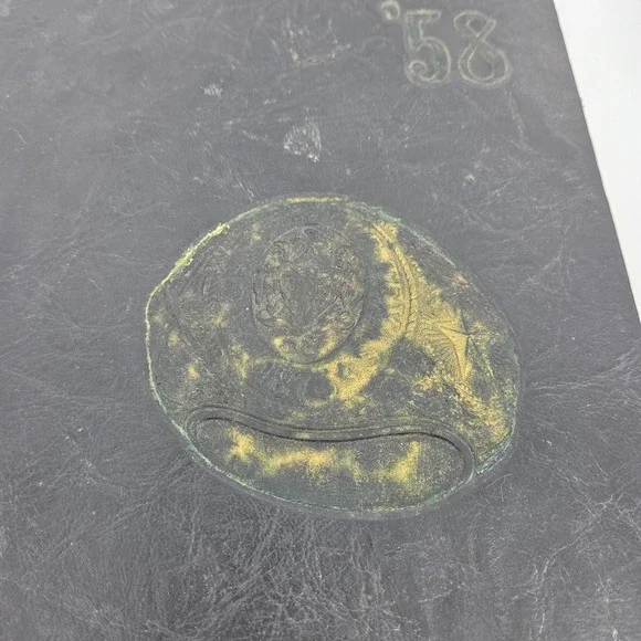 1958 Aggieland Texas A&M University Yearbook Vol 56 Vintage Hardcover Black Gold - Picture 7 of 10